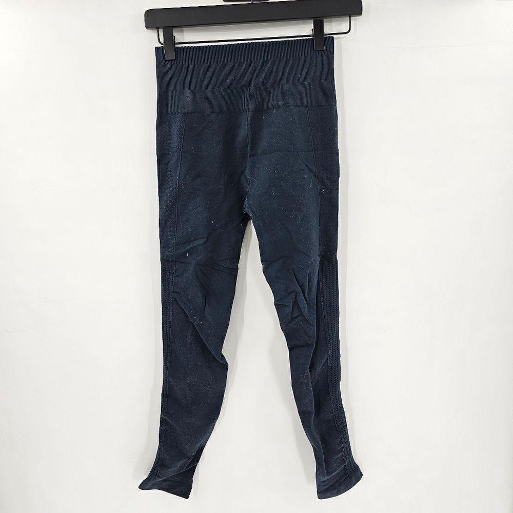 Lululemon leggings gym workout 2 4 small green dark blue